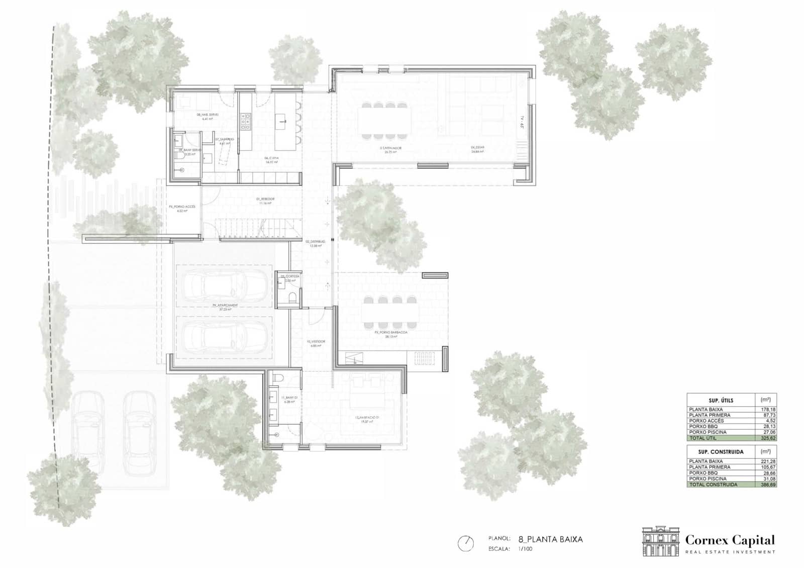 5 soveværelse Villa til salg i Gualta med swimmingpool garage - € 2.190.000 (Ref: 8944183)