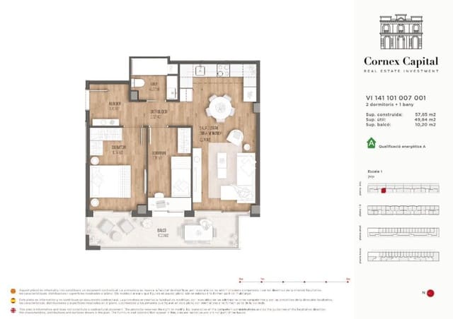 2 quarto Apartamento para venda em Sant Andreu de Palomar, Barcelona cidade com piscina garagem - 437 000 € (Ref: 9217433)