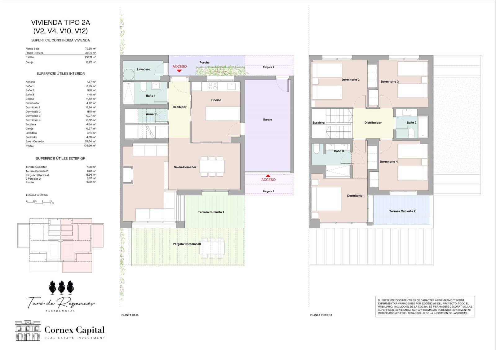 4 soverom Rekkehus til salgs i Regencos med svømmebasseng garasje - € 740 000 (Ref: 9395789)