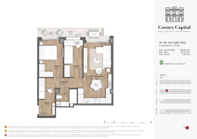 2 Zimmer Apartment zu verkaufen in Sant Andreu de Palomar, Barcelona Stadt mit Pool - 432.000 € (Ref: 9468222)