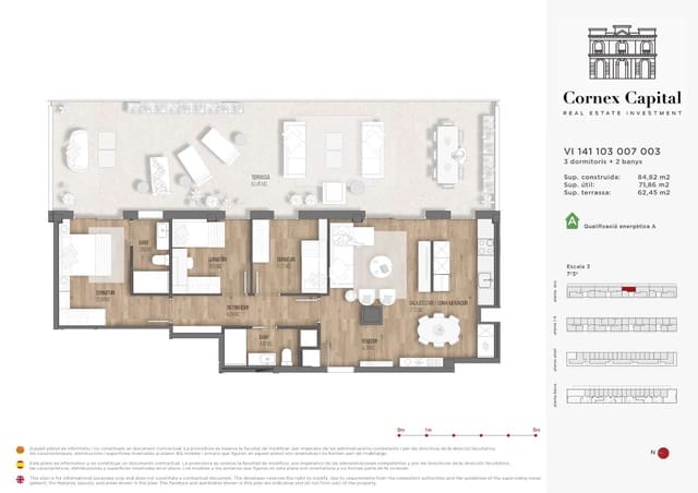Apartamento de 3 habitaciones en Sant Andreu de Palomar, Barcelona ciudad en venta con piscina - 682.000 € (Ref: 9468233)