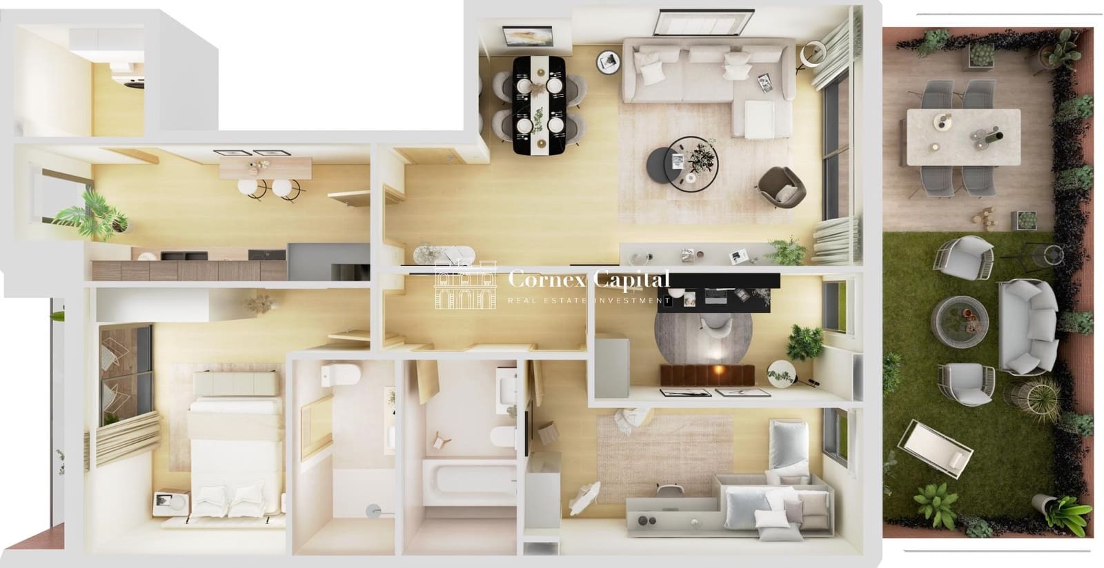 3 makuuhuone Huoneisto myytävänä paikassa L'Hospitalet de Llobregat mukana uima-altaan - 480 000 € (Ref: 9518783)