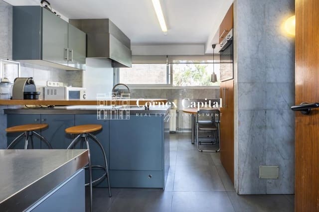 4 sovrum Lägenhet till salu i Les Tres Torres, Barcelona stad med pool garage - 1 790 000 € (Ref: 9574468)