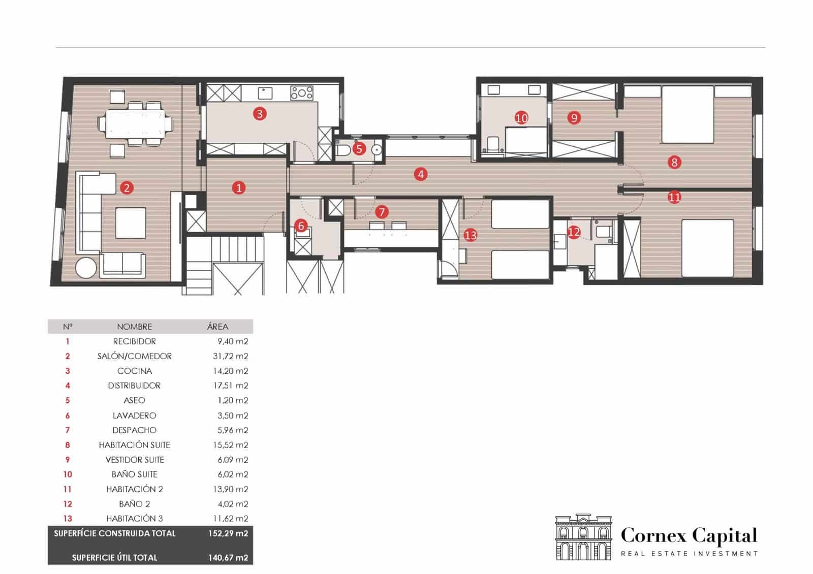 4 soverom Leilighet til salgs i Barcelona by - € 1 250 000 (Ref: 9615227)