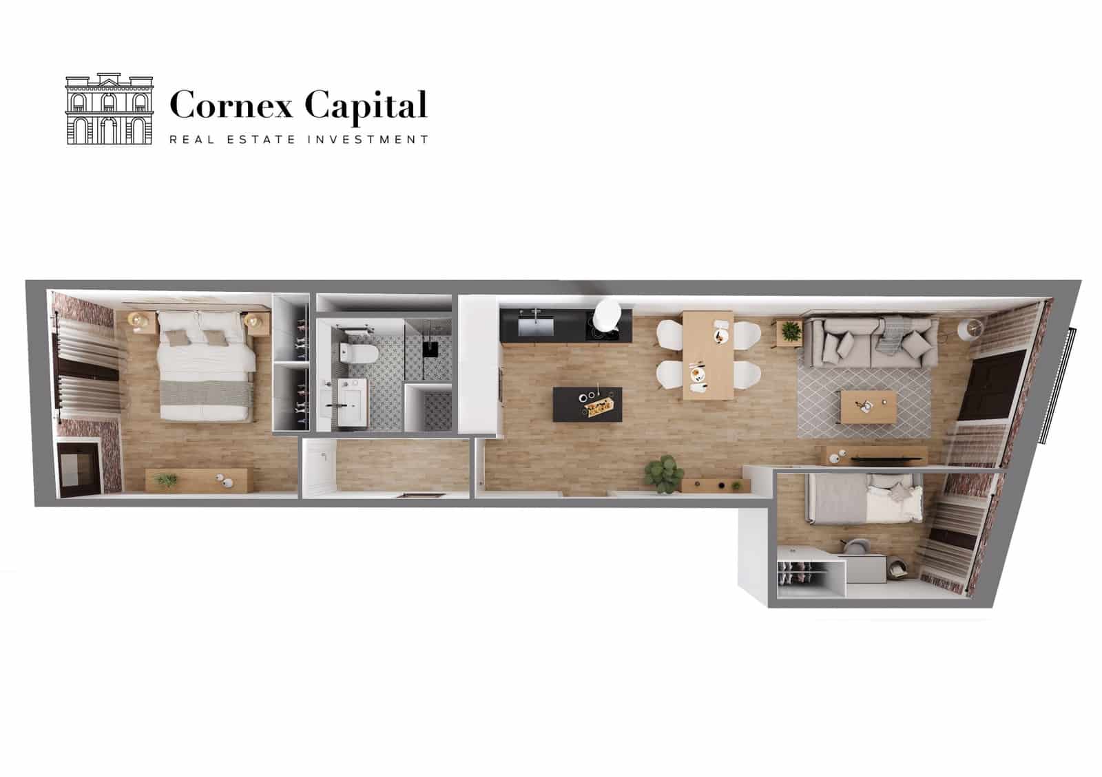 Apartamento de 2 habitaciones en Barcelona ciudad en venta - 373.000 € (Ref: 9619067)