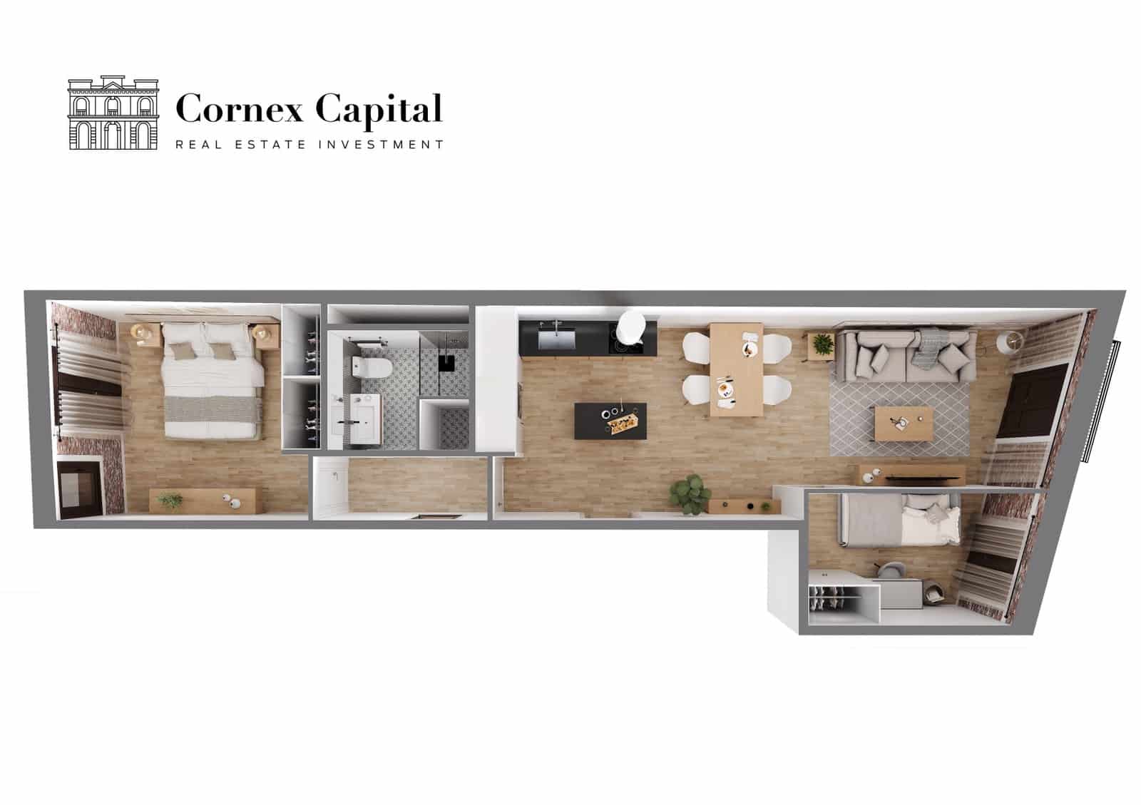 2 soveværelse Lejlighed til salg i Barcelona by - € 355.000 (Ref: 9619073)