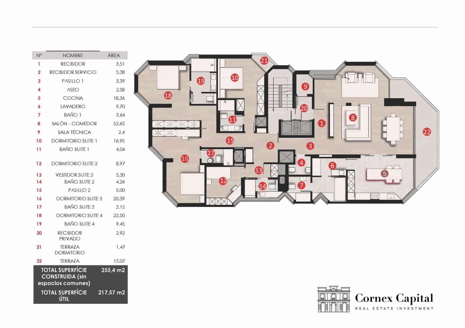 5 camera da letto Appartamento in vendita in Barcelona citta con garage - 2.400.000 € (Rif: 9619075)