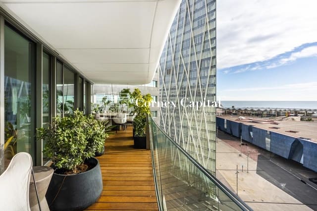 3 soverom Leilighet til salgs i Diagonal Mar i El Front Marítim del Poblenou, Barcelona by med svømmebasseng garasje - € 2 559 907 (Ref: 9634062)