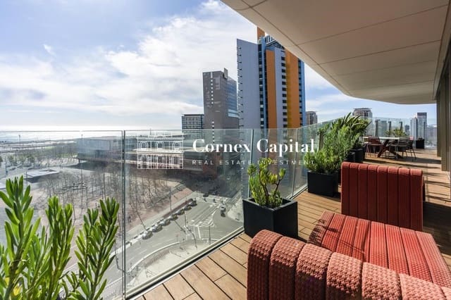 Apartamento de 3 habitaciones en Diagonal Mar i El Front Marítim del Poblenou, Barcelona ciudad en venta con piscina garaje - 2.636.875 € (Ref: 9634064)