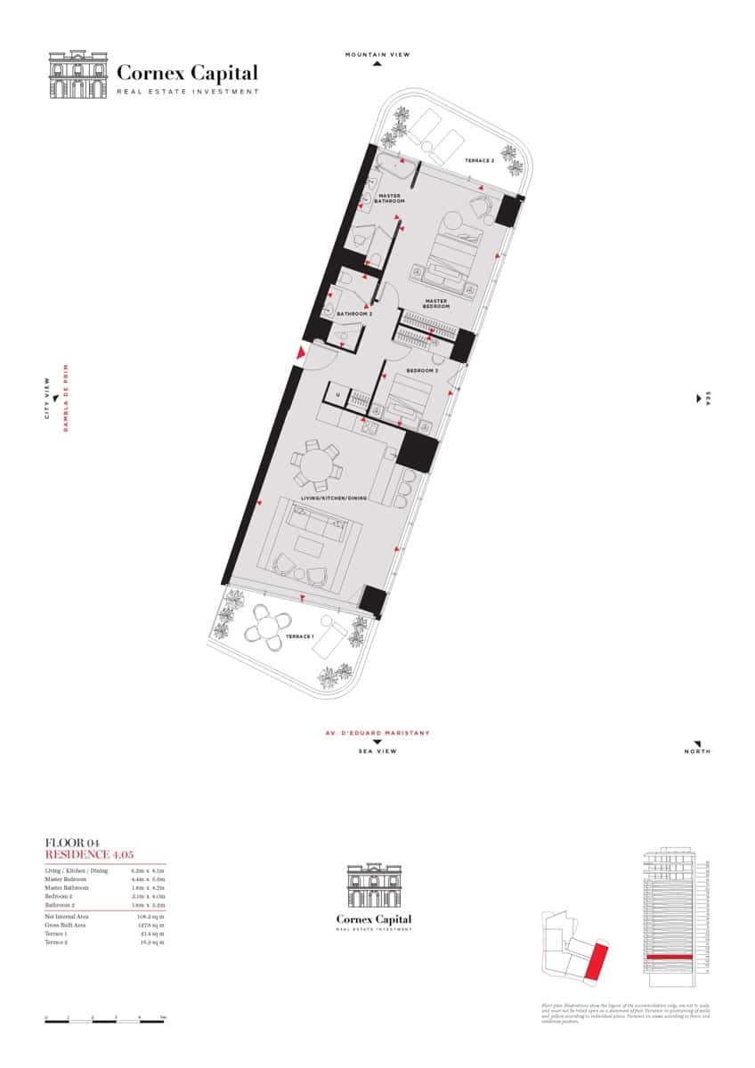 Apartamento de 2 habitaciones en Barcelona ciudad en venta con piscina garaje - 1.305.808 € (Ref: 9634066)