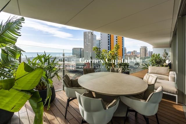 3 soverom Leilighet til salgs i Diagonal Mar i El Front Marítim del Poblenou, Barcelona by med svømmebasseng garasje - € 2 204 422 (Ref: 9634070)