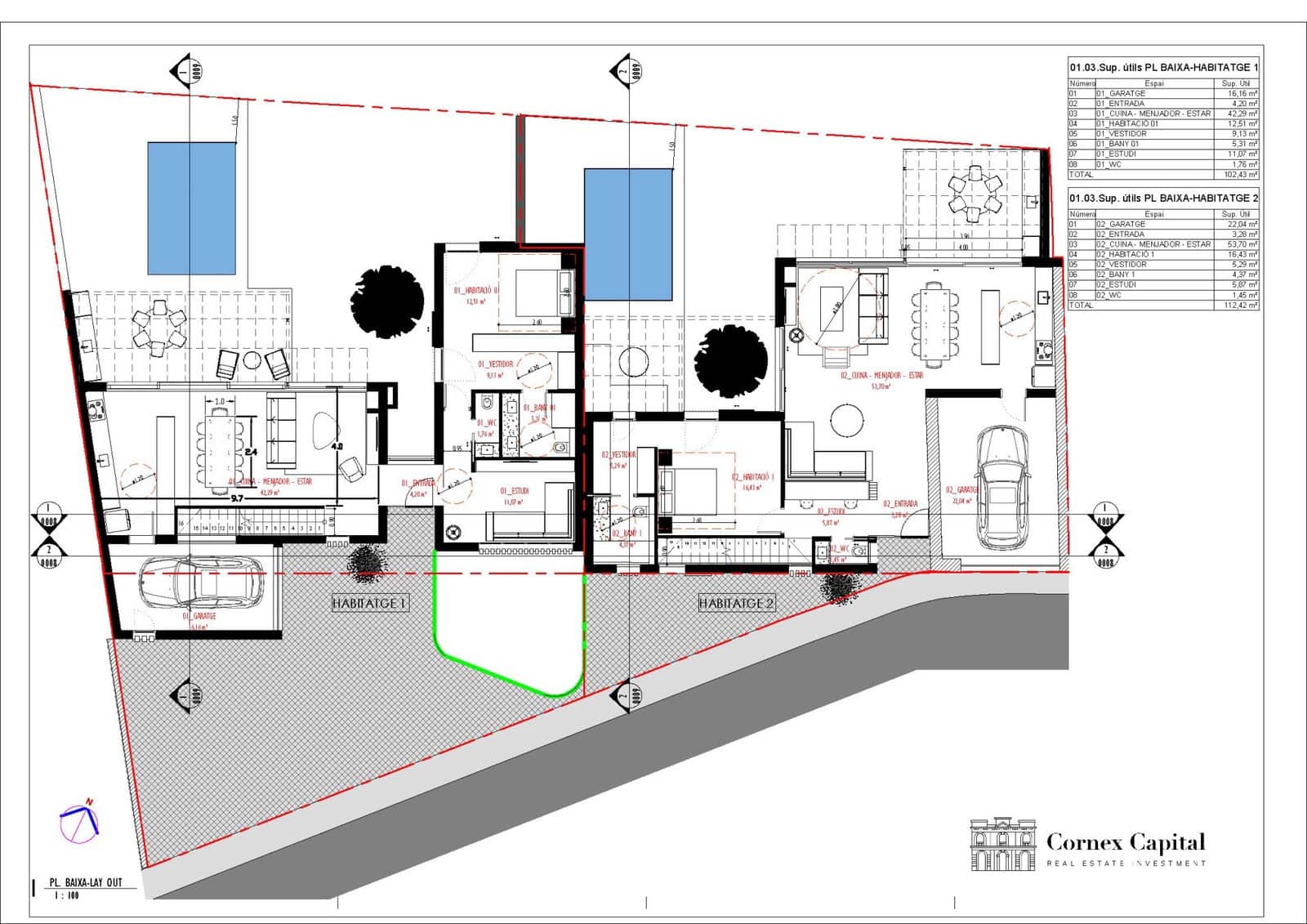 4 sovrum Radhus till salu i Els Masos De Pals med pool garage - 1 170 000 € (Ref: 9751880)