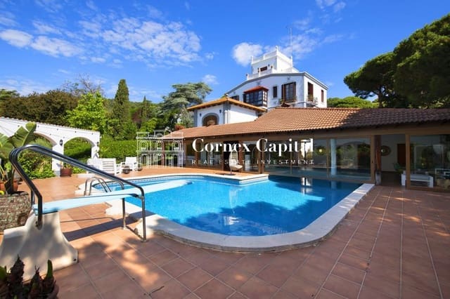 11 Zimmer Finca/Landgut zu verkaufen in Sant Andreu de Llavaneres mit Pool Garage - 4.900.000 € (Ref: 9755557)