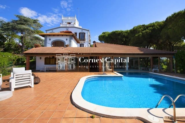 11 Zimmer Finca/Landgut zu verkaufen in Sant Andreu de Llavaneres mit Pool Garage - 4.900.000 € (Ref: 9755557)