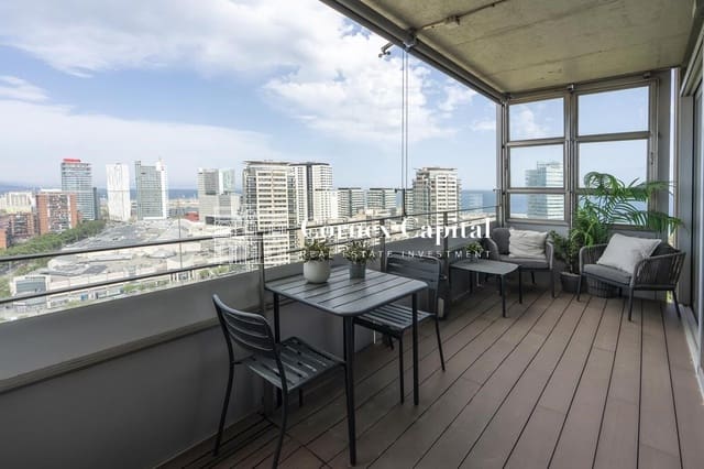 3 quarto Apartamento para venda em Diagonal Mar i El Front Marítim del Poblenou, Barcelona cidade com piscina garagem - 1 100 000 € (Ref: 9799119)