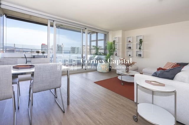 3 quarto Apartamento para venda em Diagonal Mar i El Front Marítim del Poblenou, Barcelona cidade com piscina garagem - 1 100 000 € (Ref: 9799119)