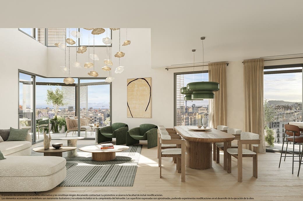 Apartamento de 3 habitaciones en Barcelona ciudad en venta con piscina - 2.020.000 € (Ref: 9855305)