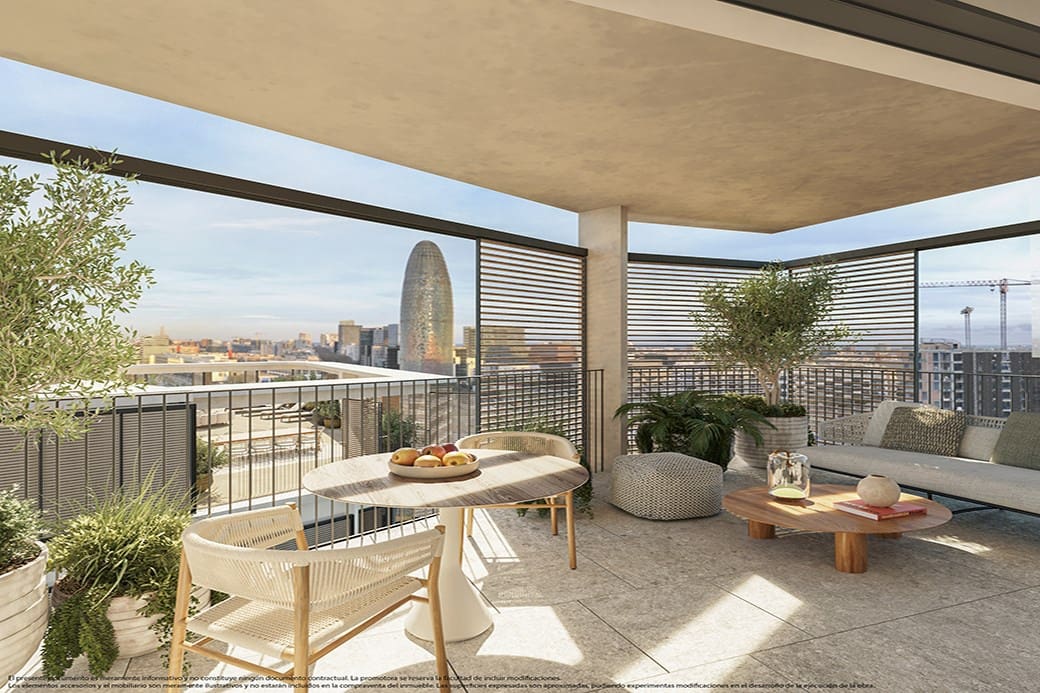 Apartamento de 3 habitaciones en Barcelona ciudad en venta con piscina - 1.780.000 € (Ref: 9855306)
