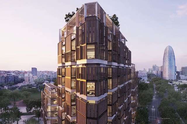 Apartamento de 4 habitaciones en La Sagrada Família, Barcelona ciudad en venta con piscina - 1.910.000 € (Ref: 9855308)