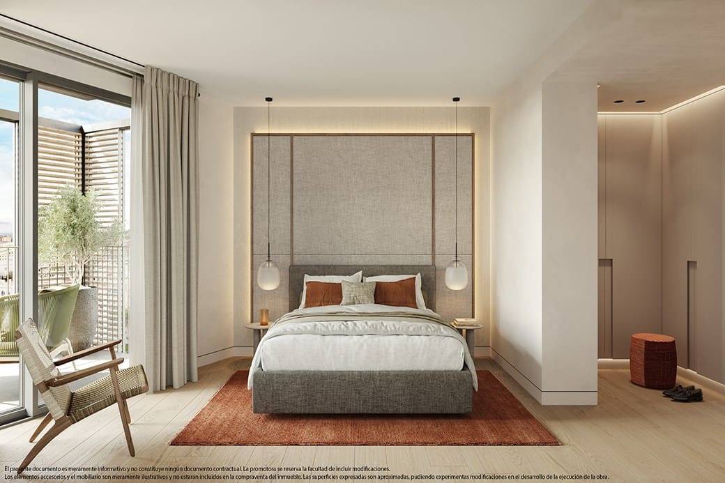 Apartamento de 2 habitaciones en Barcelona ciudad en venta con piscina - 1.070.000 € (Ref: 9855310)