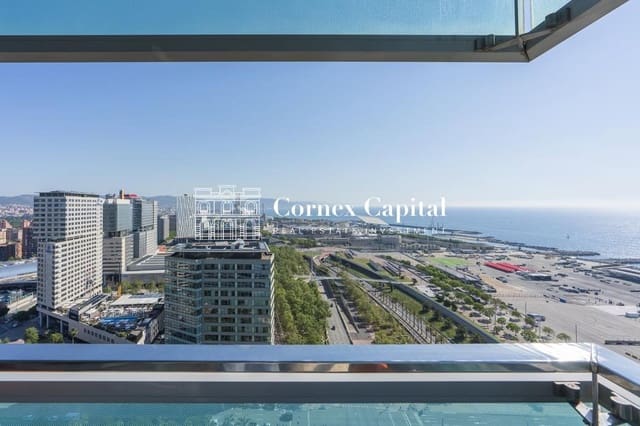 3 sypialnia Apartament na sprzedaż w Diagonal Mar i El Front Marítim del Poblenou, Miasto Barcelona z basenem garażem - 1 780 000 € (Ref: 9861751)