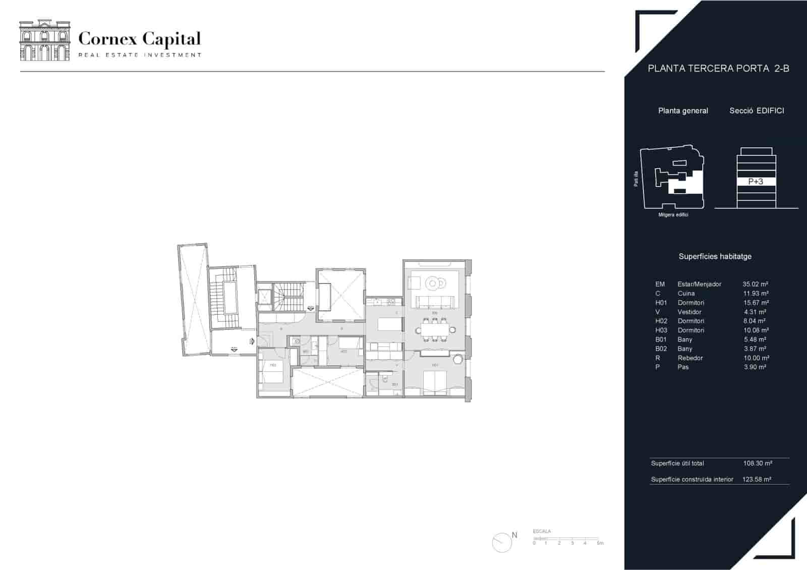 3 sovrum Lägenhet till salu i Barcelona stad - 1 175 000 € (Ref: 9927065)