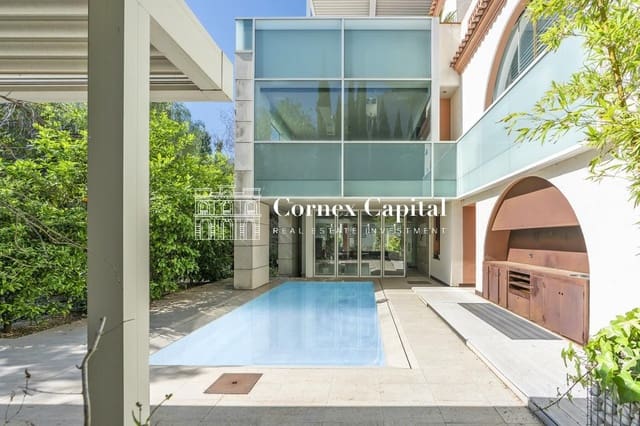 5 sypialnia Willa na sprzedaż w Pedralbes, Miasto Barcelona z basenem garażem - 3 900 000 € (Ref: 9993958)