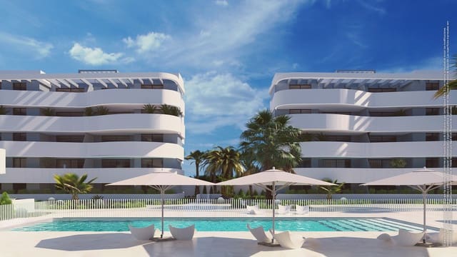 Apartamento de 2 habitaciones en Guardamar del Segura en venta con piscina garaje - 296.900 € (Ref: 10032452)
