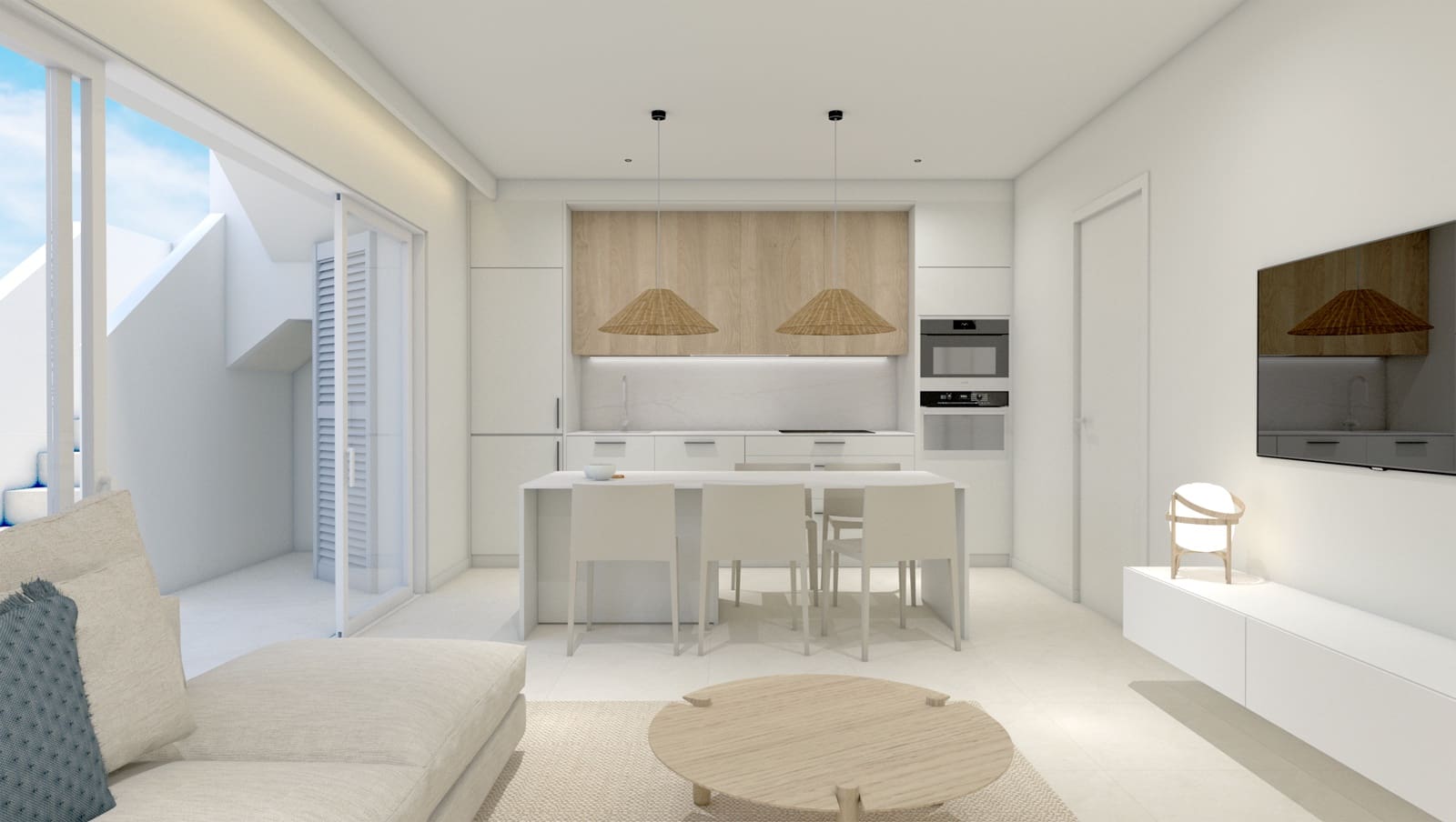 3 makuuhuone Ranta-asunto myytävänä paikassa Torre de la Horadada mukana uima-altaan - 395 000 € (Ref: 7364458)