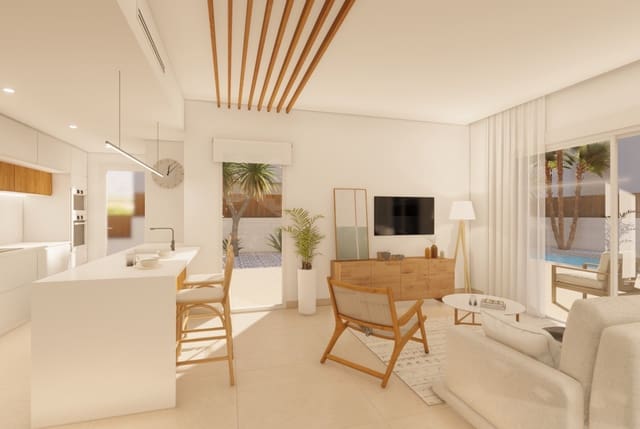 Chalet de 3 habitaciones en Pilar de la Horadada en venta con piscina garaje - 439.000 € (Ref: 8045907)