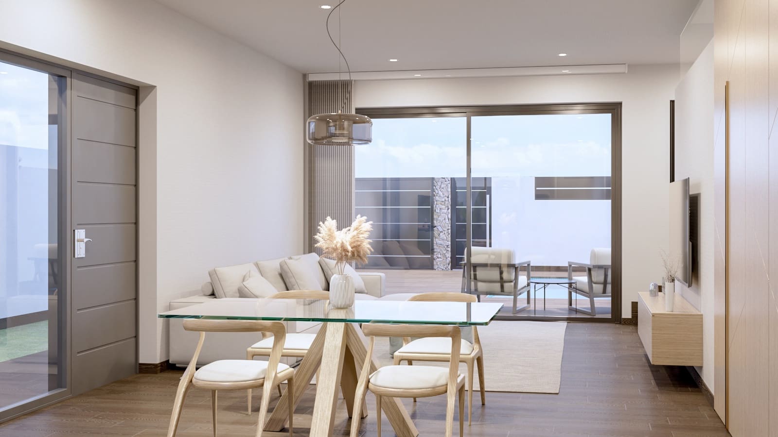 3 sypialnia Willa na sprzedaż w San Pedro del Pinatar z basenem garażem - 479 900 € (Ref: 9004101)