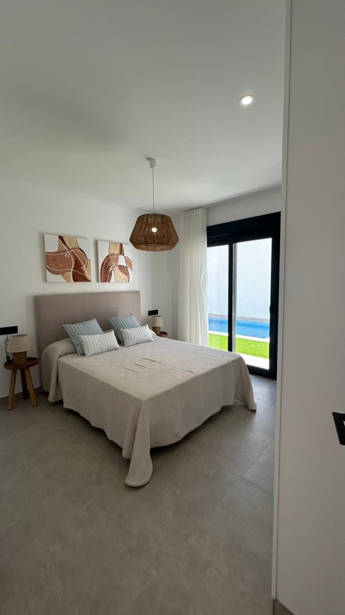 3 sypialnia Willa na sprzedaż w Los Belones z basenem garażem - 365 000 € (Ref: 9676026)