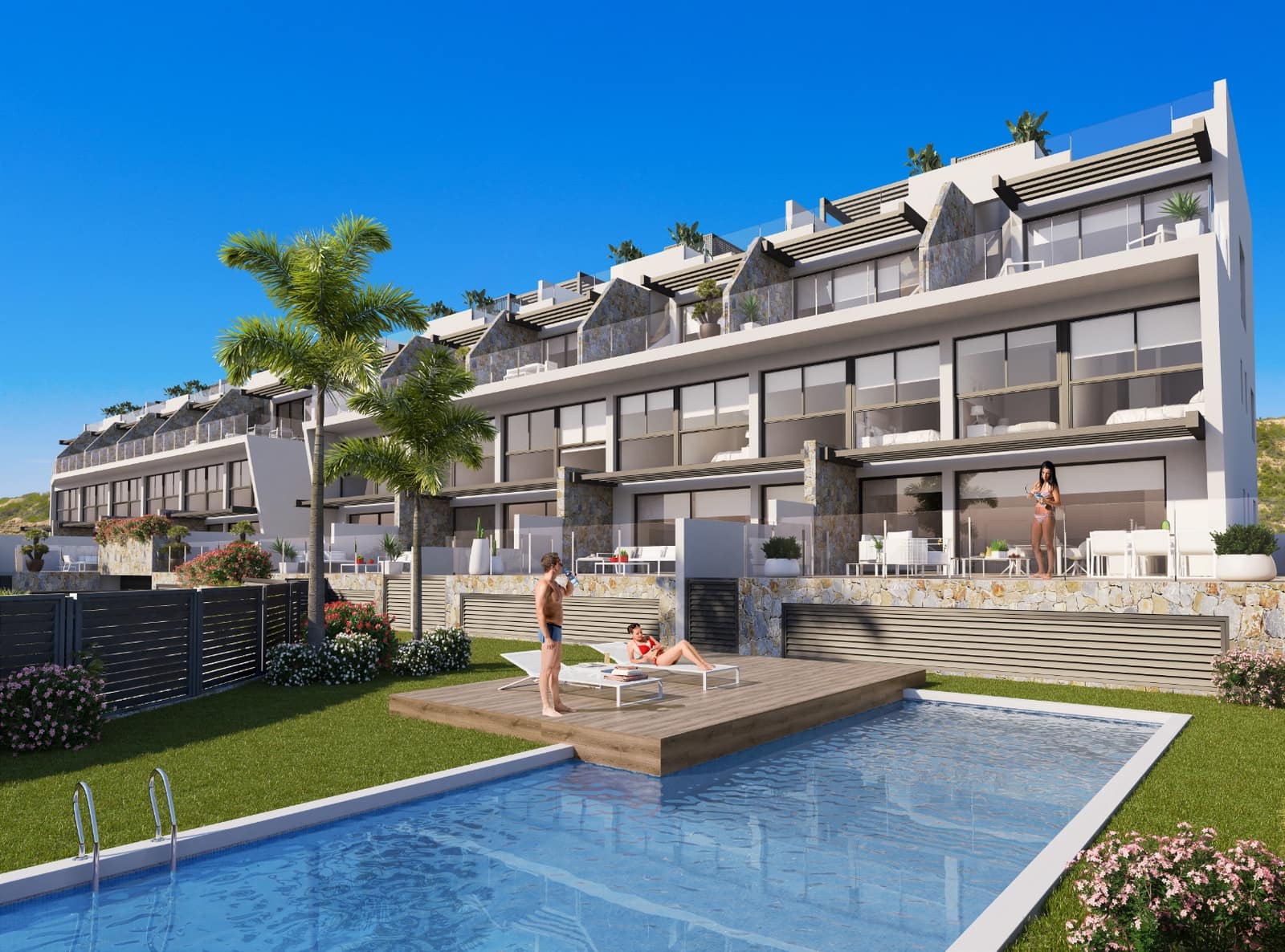 3 bedroom Apartment for sale in El Raso with pool - € 396,000 (Ref: 7245884)