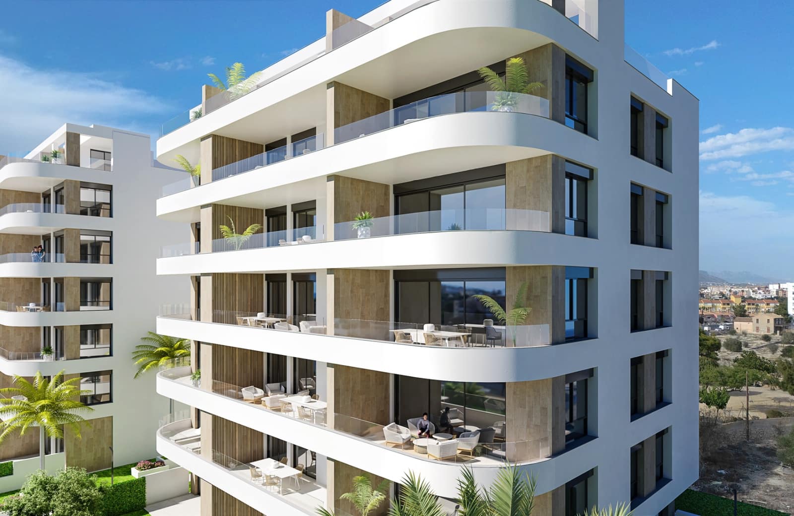 2 Zimmer Apartment zu verkaufen in La Villajoyosa / Vila Joiosa mit Pool Garage - 345.000 € (Ref: 8688203)