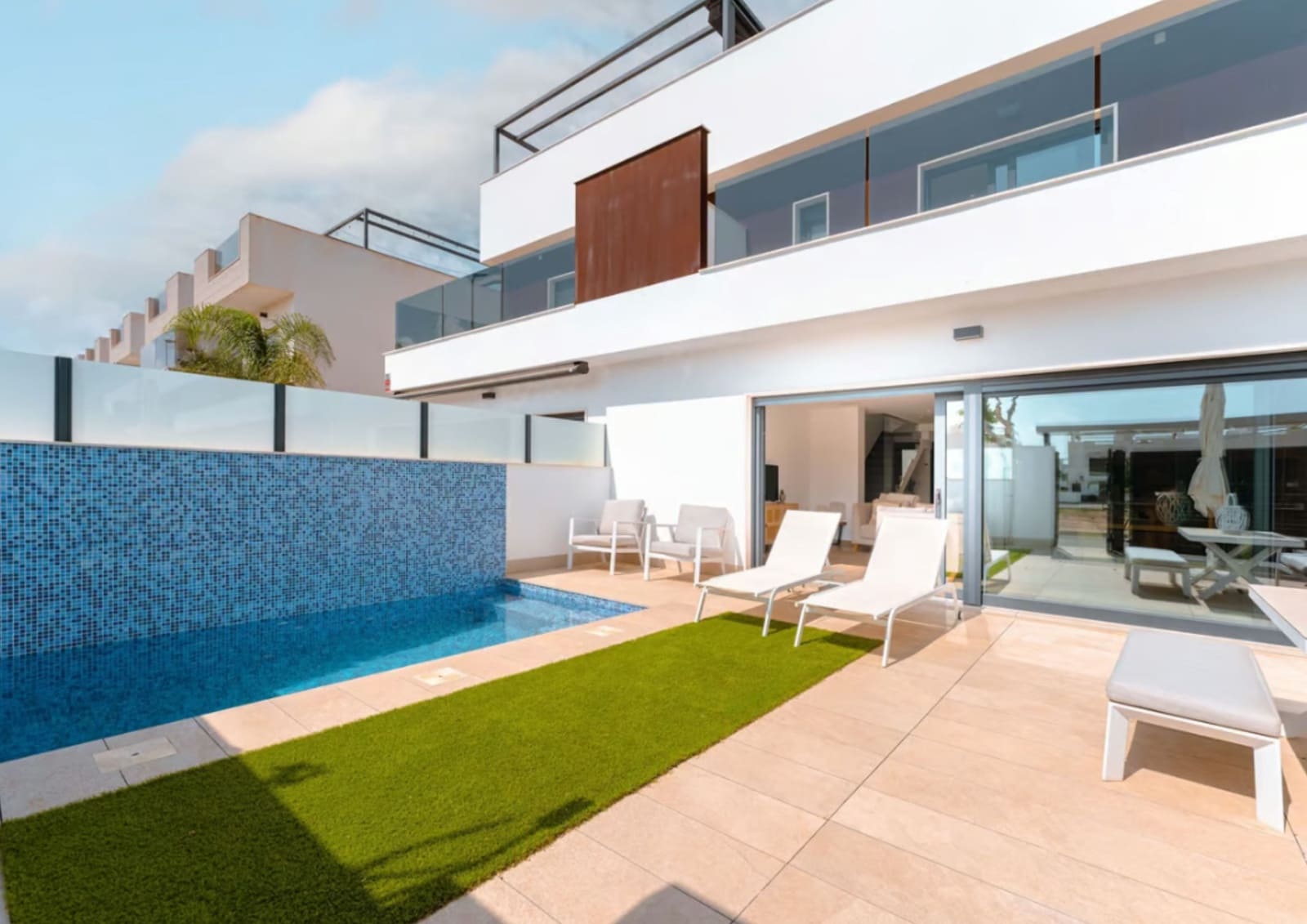 3 chambre Villa/Maison à vendre à Pilar de la Horadada avec piscine - 379 900 € (Ref: 8816692)