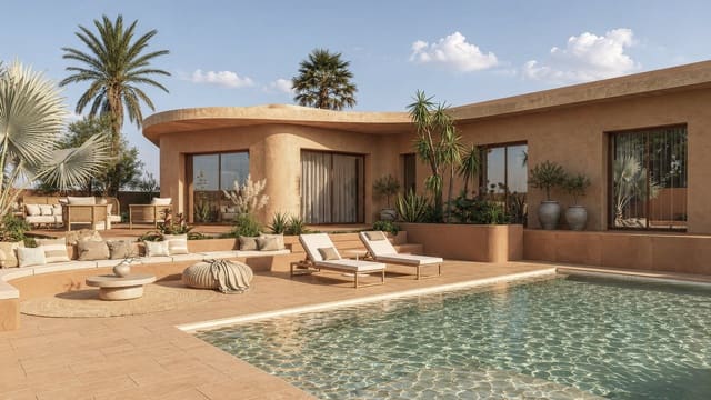 4 chambre Villa/Maison à vendre à La Marina, Elche / Elx avec piscine garage - 1 387 000 € (Ref: 9363381)
