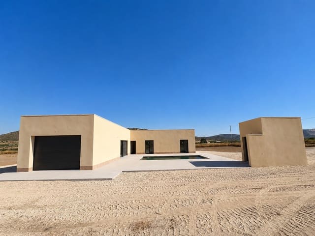 3 soverom Villa til salgs i Cañada de la Lena, Abanilla med svømmebasseng garasje - € 420 000 (Ref: 10000138)