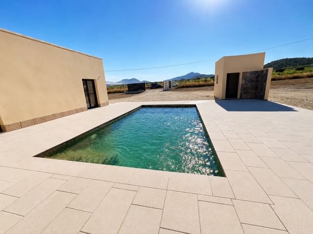 3 soverom Villa til salgs i Cañada de la Lena, Abanilla med svømmebasseng garasje - € 420 000 (Ref: 10000138)