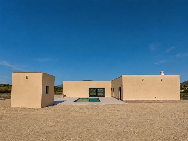 3 soverom Villa til salgs i Cañada de la Lena, Abanilla med svømmebasseng garasje - € 420 000 (Ref: 10000138)