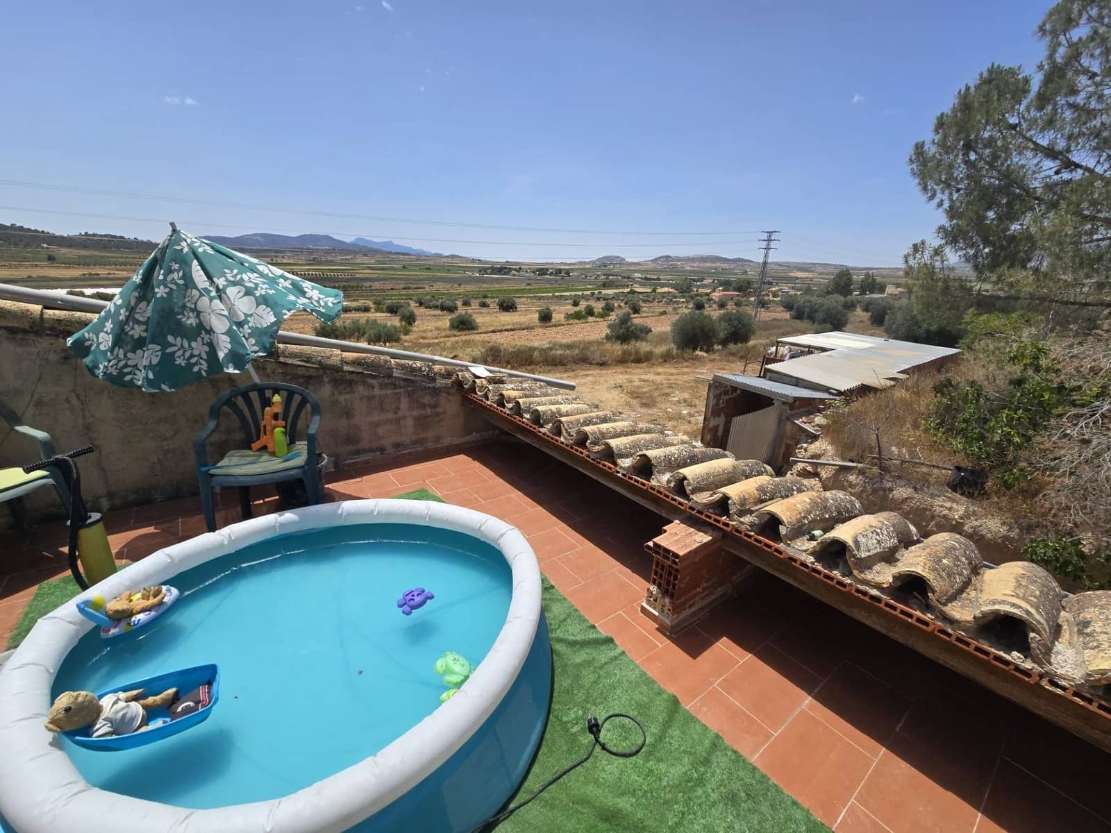 Finca/Casa Rural de 2 habitaciones en Pinoso en venta con piscina garaje - 125.000 € (Ref: 10019579)
