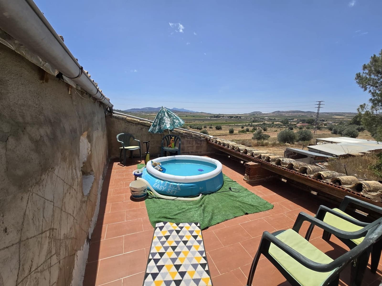 Finca/Casa Rural de 2 habitaciones en Pinoso en venta con piscina garaje - 125.000 € (Ref: 10019579)