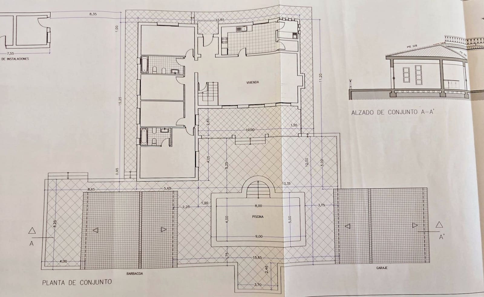 6 Zimmer Villa zu verkaufen in Salinas mit Pool Garage - 595.000 € (Ref: 10019580)