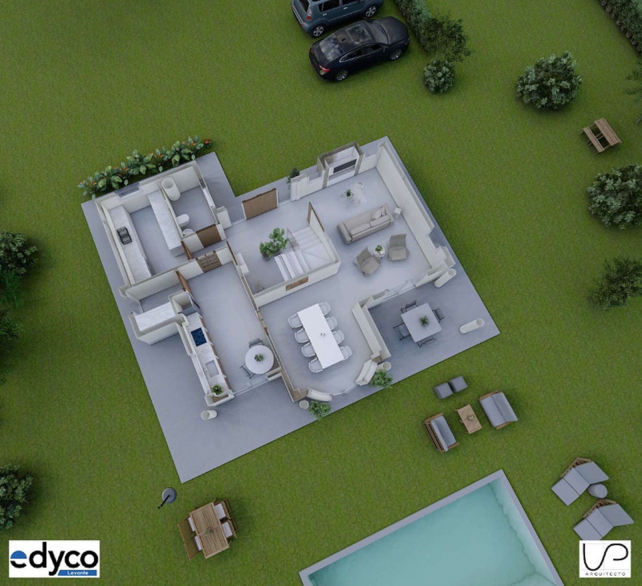 Chalet de 3 habitaciones en Pinoso en venta con piscina - 445.200 € (Ref: 10019581)
