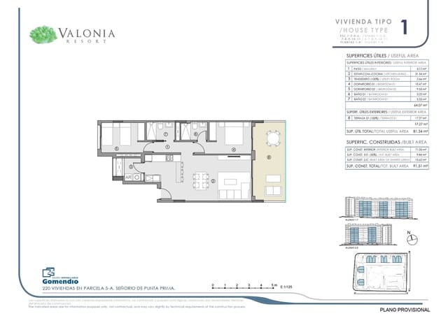 3 makuuhuone Huoneisto myytävänä paikassa Punta Prima, Orihuela mukana uima-altaan - 364 000 € (Ref: 10130295)