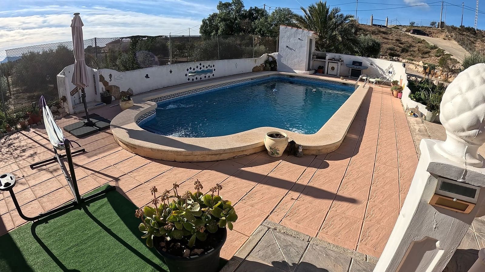 3 sypialnia Willa na sprzedaż w Abanilla z basenem garażem - 349 000 € (Ref: 9500803)