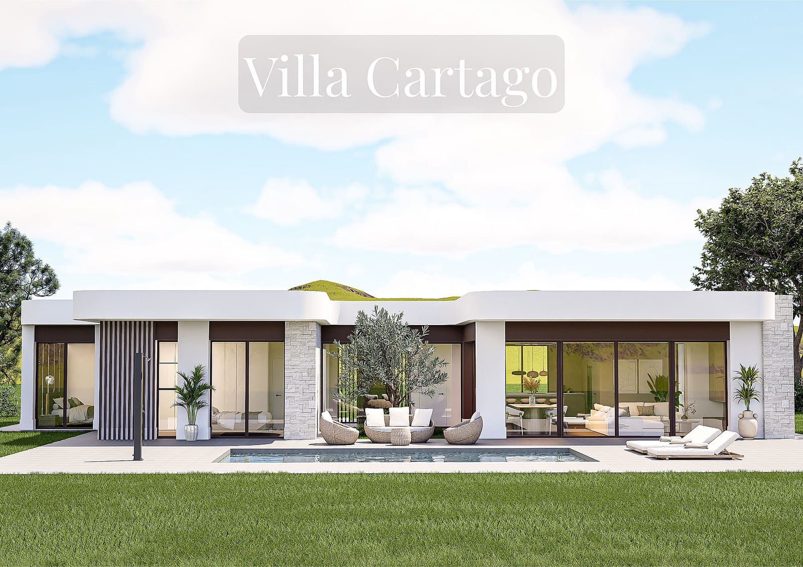 3 bedroom Villa for sale in Pinoso with pool - € 475,000 (Ref: 9749410)