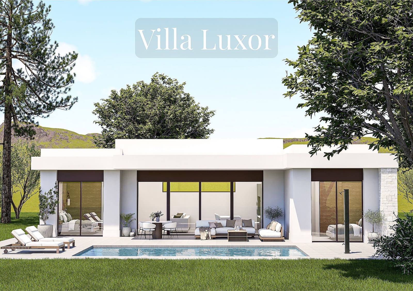2 soveværelse Villa til salg i Pinoso med swimmingpool - € 294.000 (Ref: 9858764)