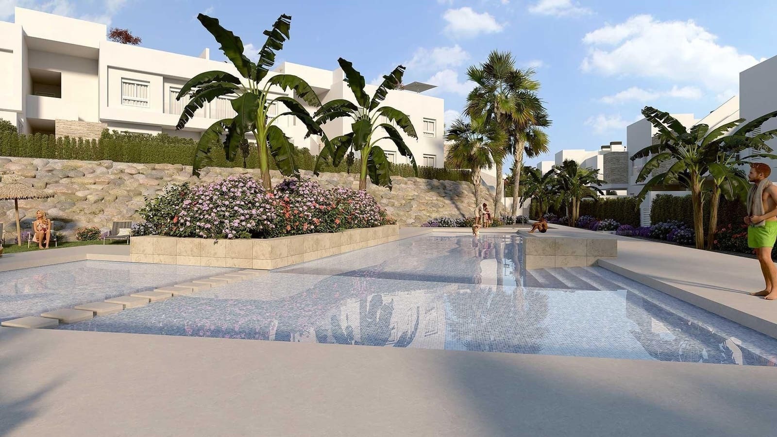 3 camera da letto Bungalow in vendita in Algorfa con piscina garage - 365.000 € (Rif: 10043498)