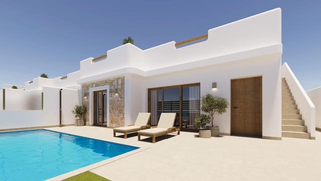 2 chambre Villa/Maison à vendre à Roldan, Torre-Pacheco avec piscine garage - 339 900 € (Ref: 10185300)