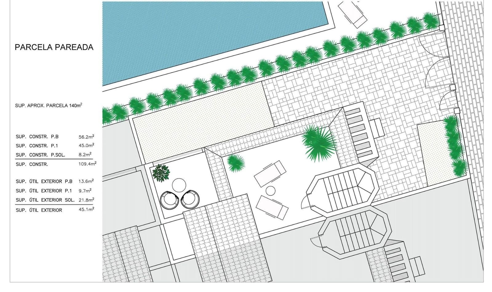 2 bedroom Villa for sale in San Fulgencio with pool garage - € 280,000 (Ref: 9249495)